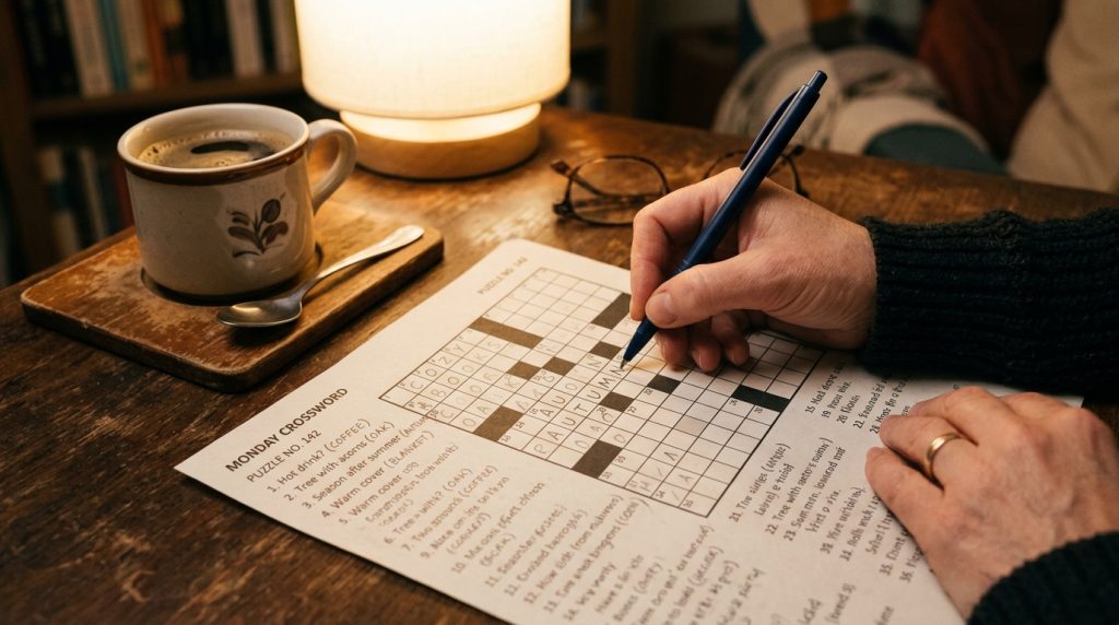 Mini crossword hints illustration for Mini Crossword Hint